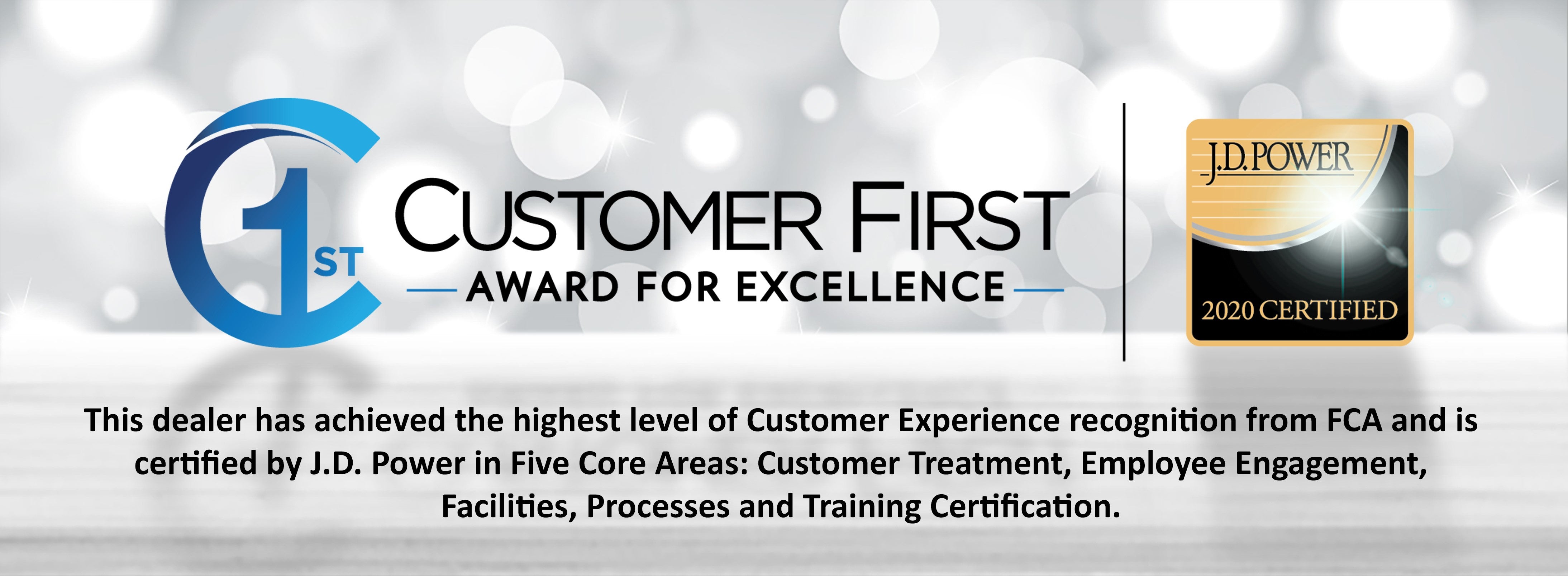 Customer First Award for Excellence for 2019 at Clint Bowyer Chrysler Dodge Jeep & Ram in Emporia, KS