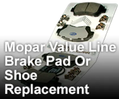 Brake Pad
Or Shoe Replacement