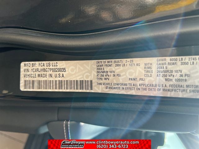 2023 Jeep Grand Cherokee Limited
