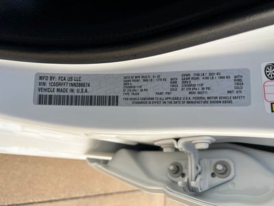 2022 RAM 1500 Big Horn/Lone Star