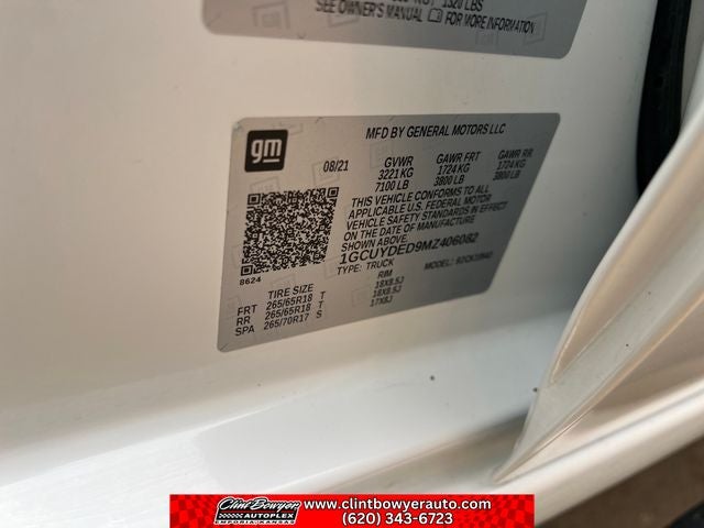 2021 Chevrolet Silverado 1500 LT LT1