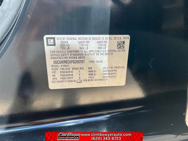 2015 Chevrolet Silverado 1500 LT LT1