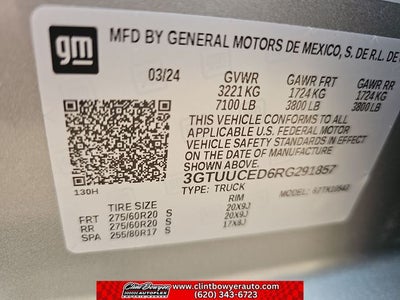 2024 GMC Sierra 1500 Elevation