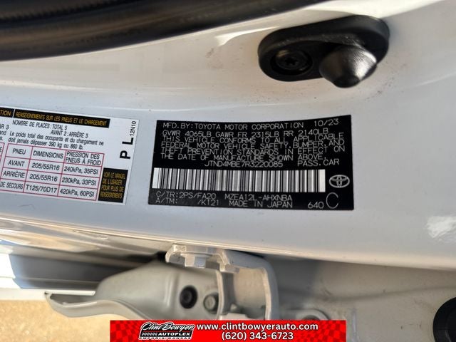 2024 Toyota Corolla Hatchback SE
