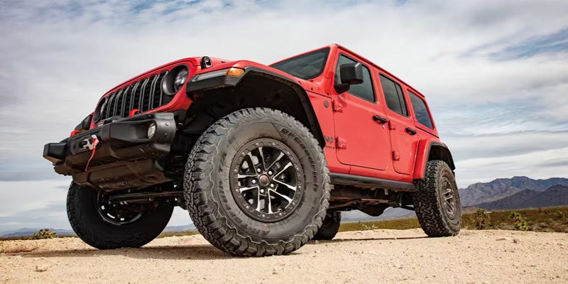 2025 Jeep Wrangler Exterior Showing Wheel Up Close Emporia, KS