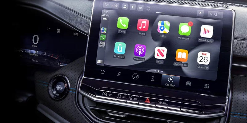 Touchscreen in 2026 Jeep Compass Emporia, KS