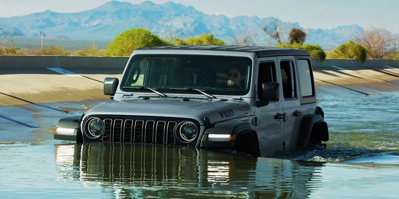 2026 Jeep Wrangler Driving Through Water Emporia, KS