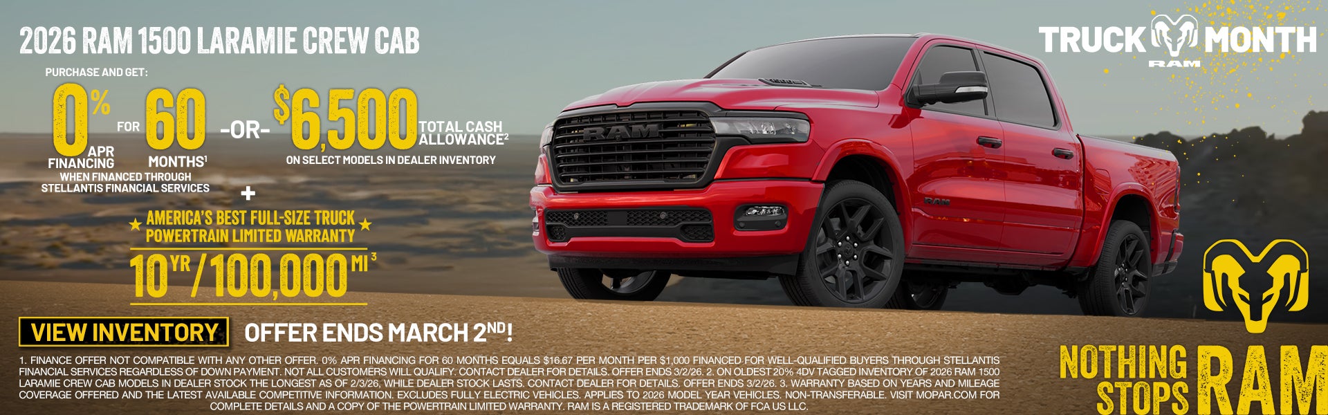 2026 Ram 1500 Laramie Crew Cab