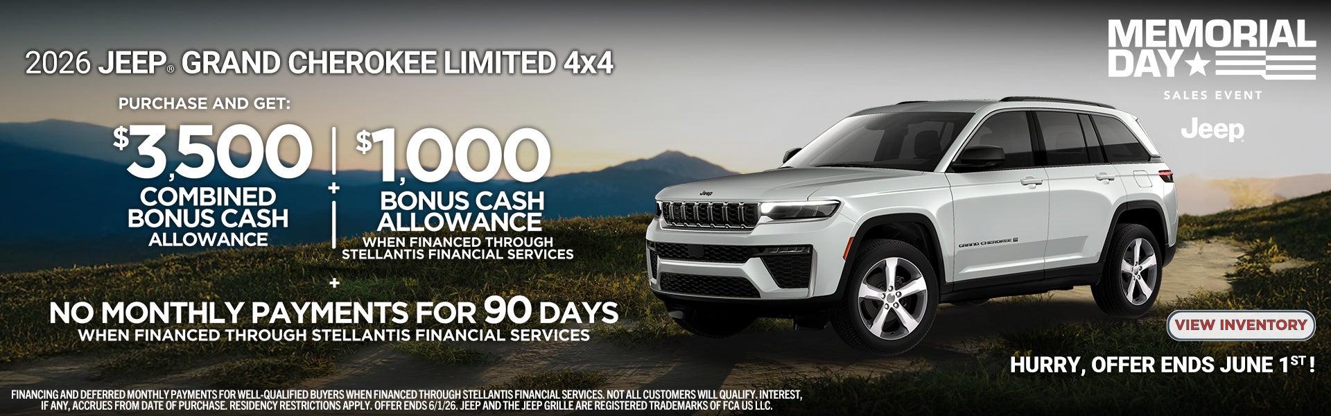 26 jeep grand cherokee