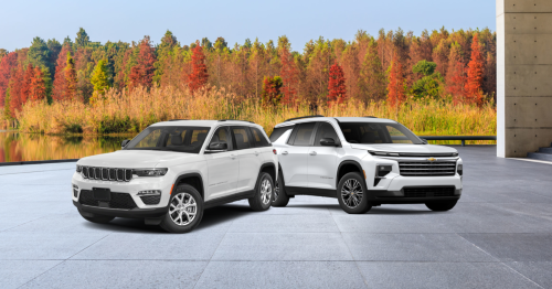 2025 Jeep Grand Cherokee vs. Chevrolet Traverse Emporia, KS