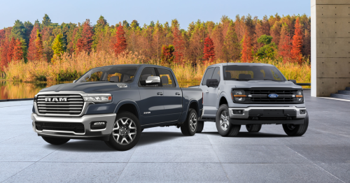 2025 RAM 1500 vs. Ford F-150 Emporia, KS