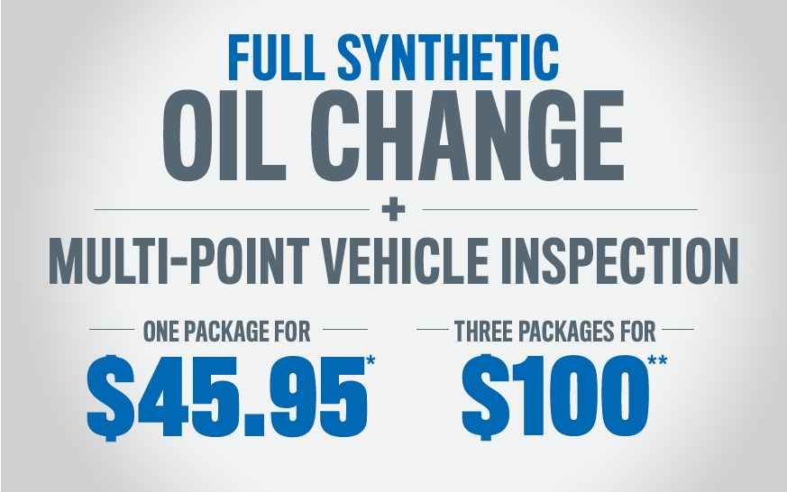 Full Synthetic Oil Change